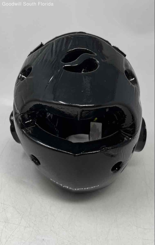 ProForce Thunder Black Karate Sparring Face Shield Training Headgear Helmet Sz S