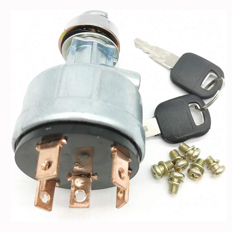 New 6 Terminal Ignition Starter Switch for Caterpillar Cat E320 E320B