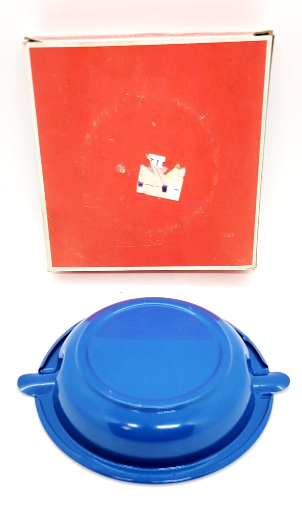 Berlin Germany Blue Enamel Souvenir Ashtray
