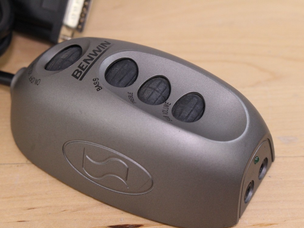 BENWIN Speaker Volume Control Pod - System Controller Gray