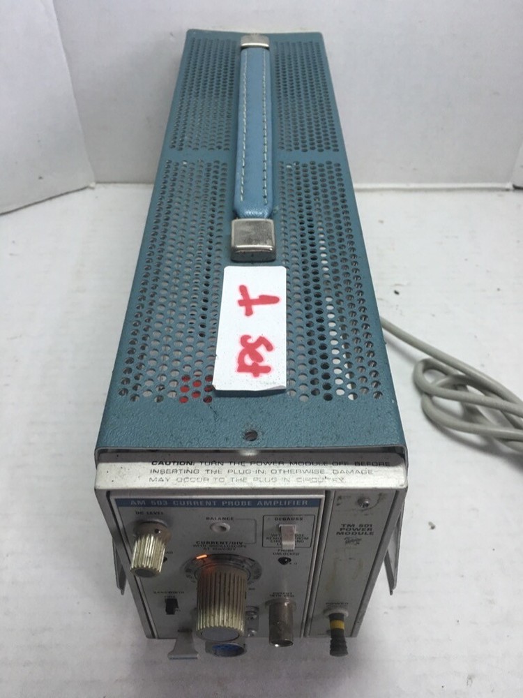 TEKTRONIX INC. CURRENT PROBE AMPLIFIER CURRENT PROBE AMPLIFIER