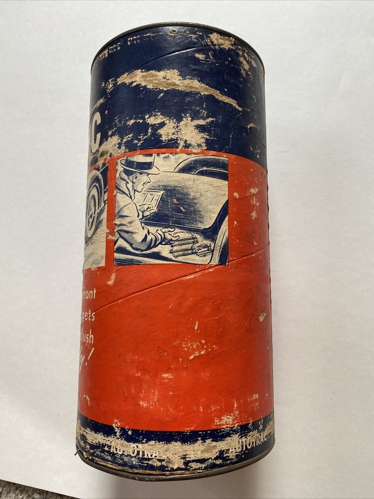 Studebaker Autotrac - Snow Chains in Box - advertising - box damage- Vintage