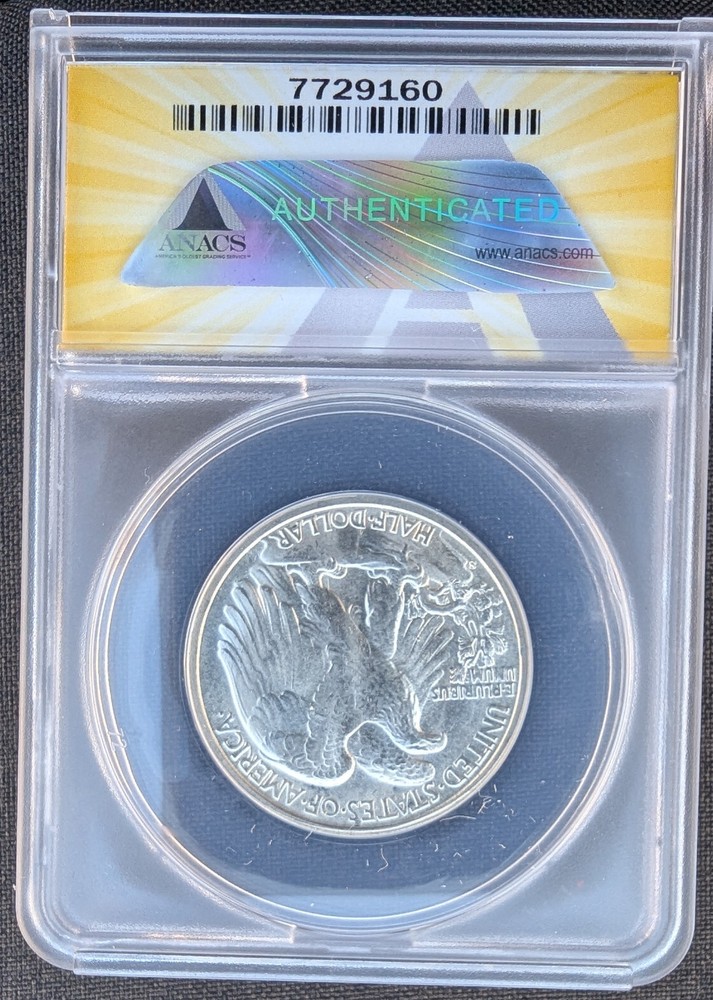 1943-S 50C Walking Liberty Half Dollar - MS64