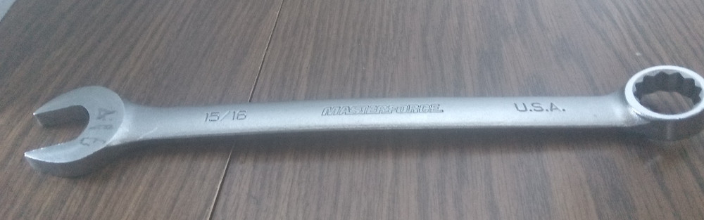Masterforce 20617 15/16th Combination Wrench