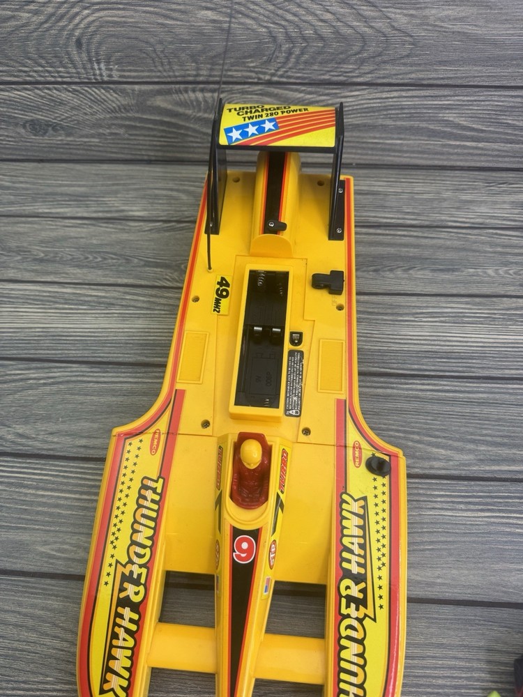 Vintage Remco Thunderhawk Remote Control Boat RC Remote CLEAN UNTESTED AS IS