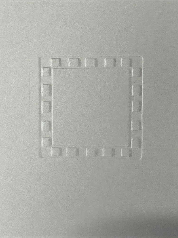Checkered Frame Embossing Folder Cuttlebug Provo Craft Card Making Scrapbooking