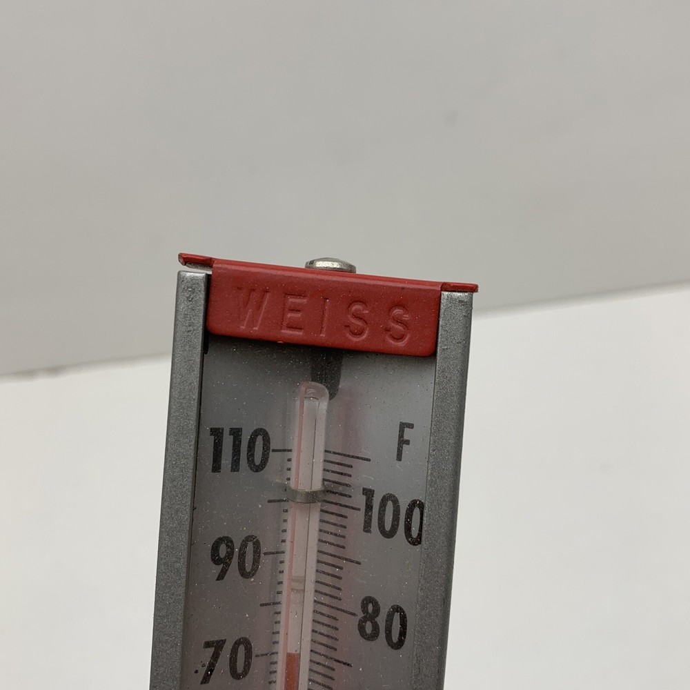 Weiss Variangle Threaded HVAC Thermometer