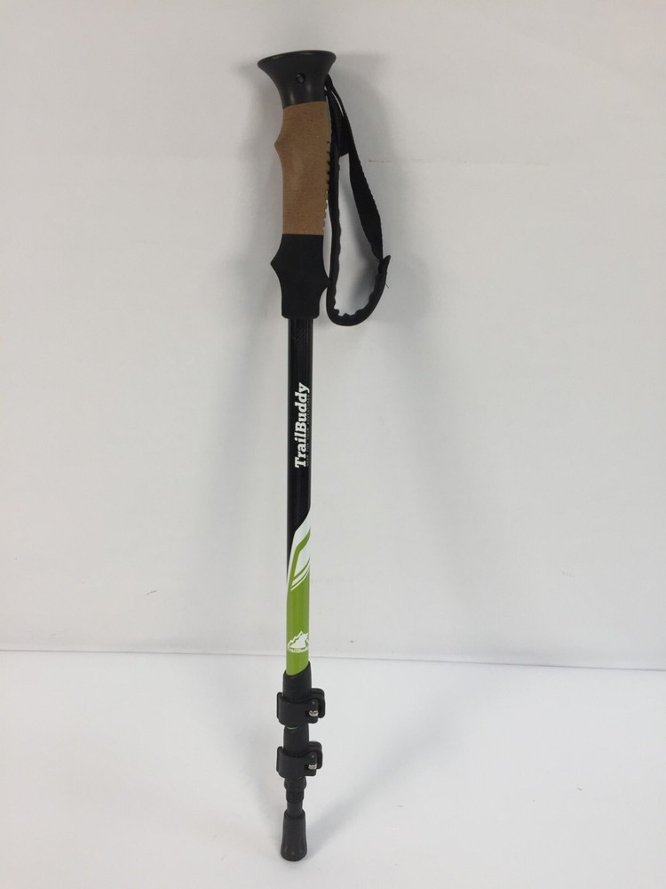 TrailBuddy Adjustable Single Trekking Hiking Pole