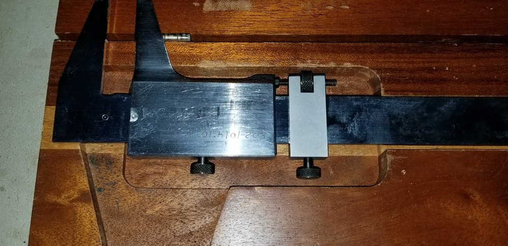 Starrett NO. 123 E&M Master Vernier Caliper 350MM