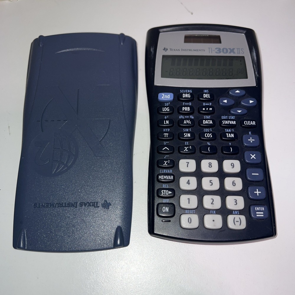 Texas Instruments TI-30XIIS Solar Calculators. Pre-owned Works