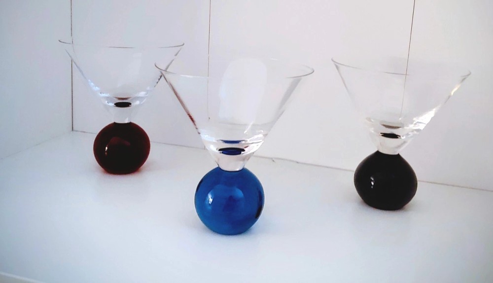 3 Fun Martini Glasses