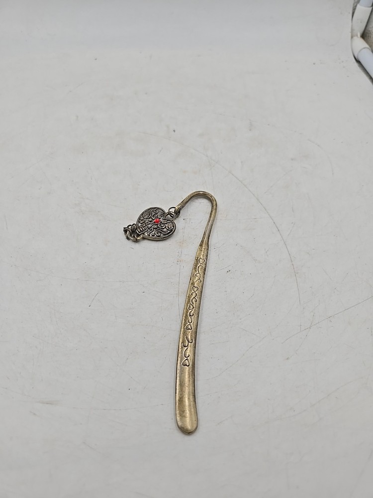 BRASS Heart BOOK MARK