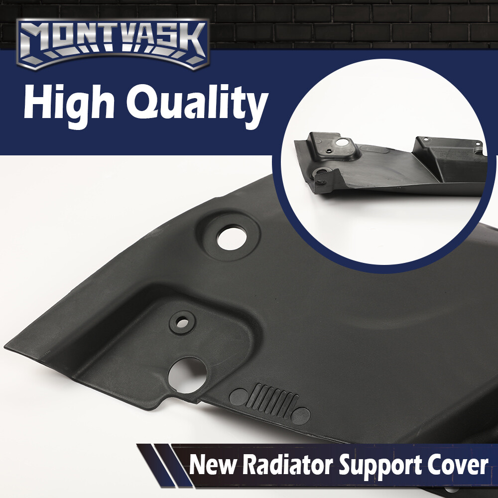 Upper Radiator Support Cover Panel Plastic Fit For 2014-2018 Jeep Cherokee