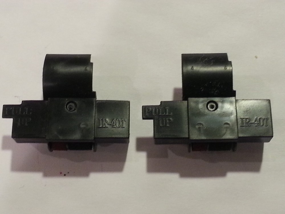 2 Pack! Sharp EL 1750 V Calculator Ink Rollers - TWO PACK!  FAST SHIPPING