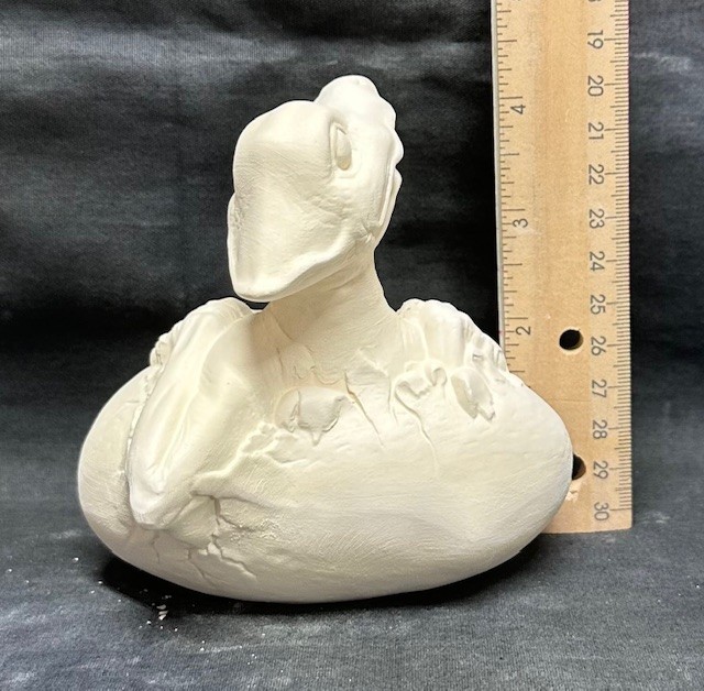 *Duncan Ceramic Bisque Dino Egg Ready to Paint*