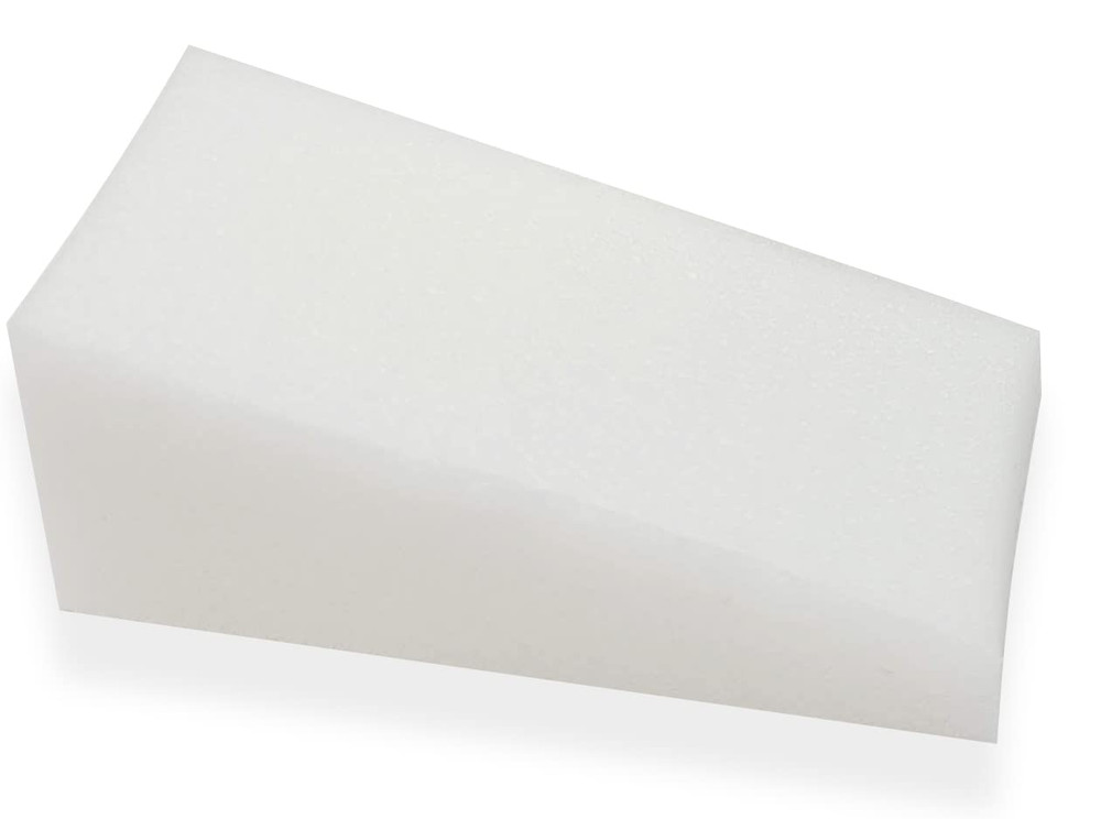 Cosmetic Rectangular Foam Wedges for Makeup Application and Blending, 192 Count