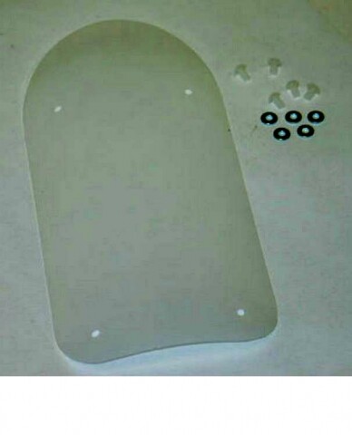 1971-1974 Corvette Liner Ignition Shield Nylon With Rivets 350