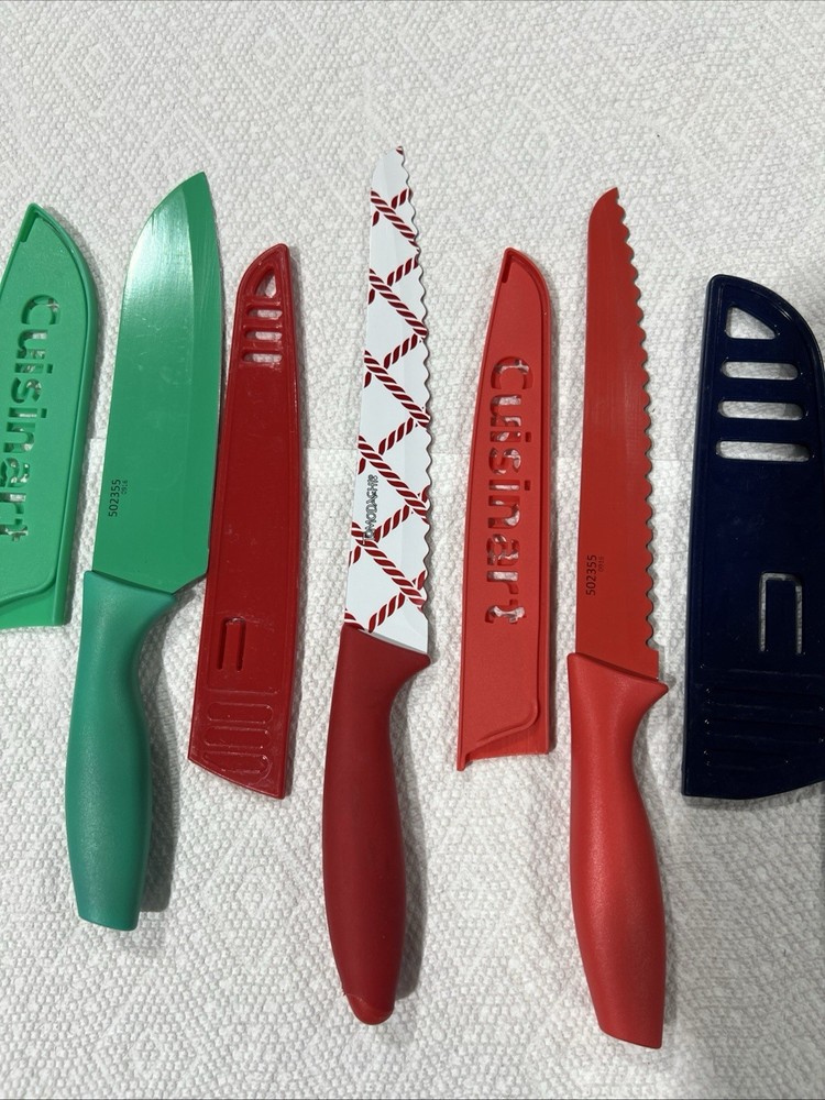 Knives With Sleeves 9 Pieces B5