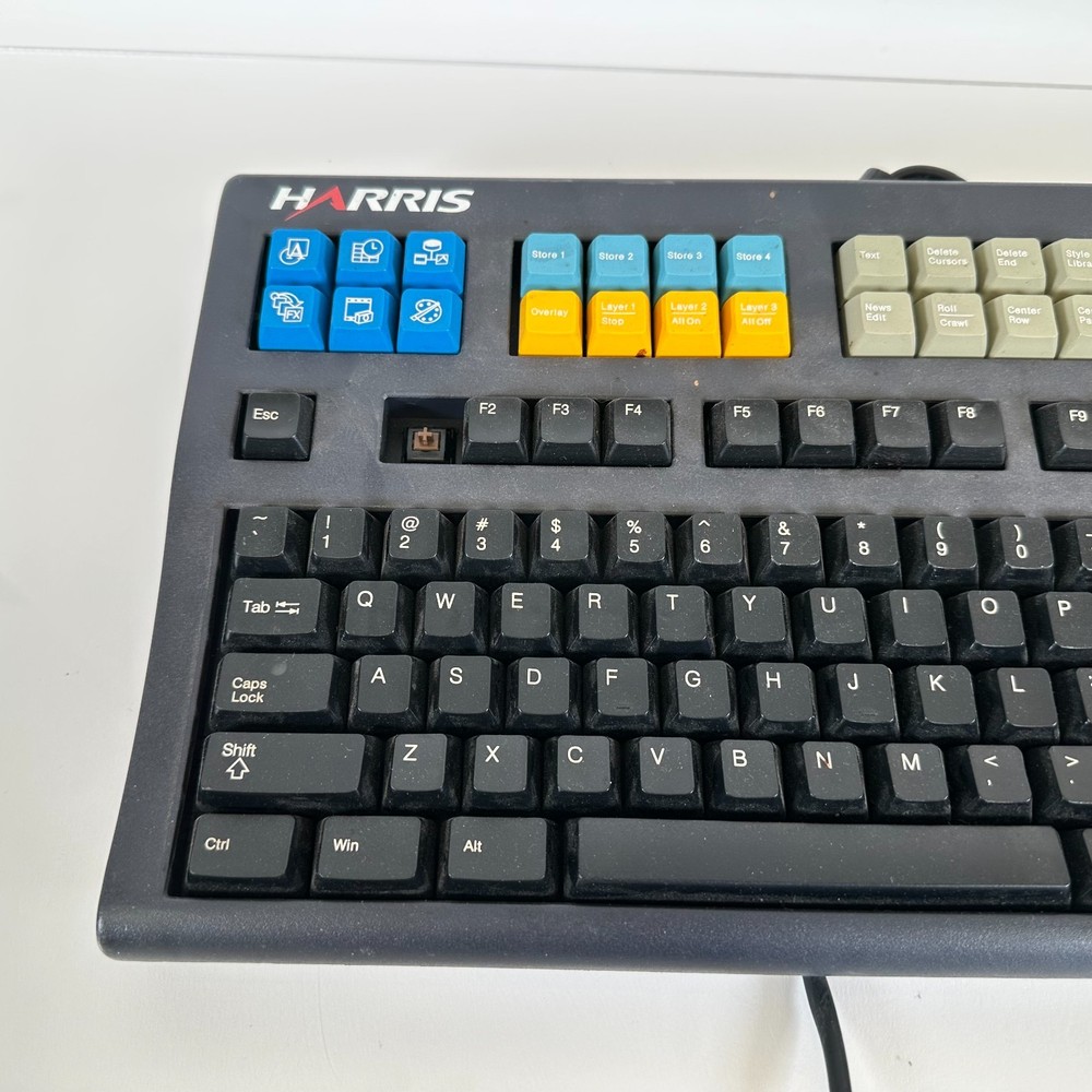 Harris Rapidfire Devlin Group Electronics F1-KMX-143-610-501 Keyboard