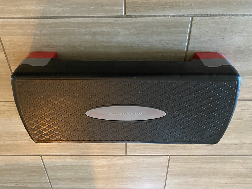 Golds Gym Step Up Deck Platform Riser Adjustable Aerobic Exercise Training