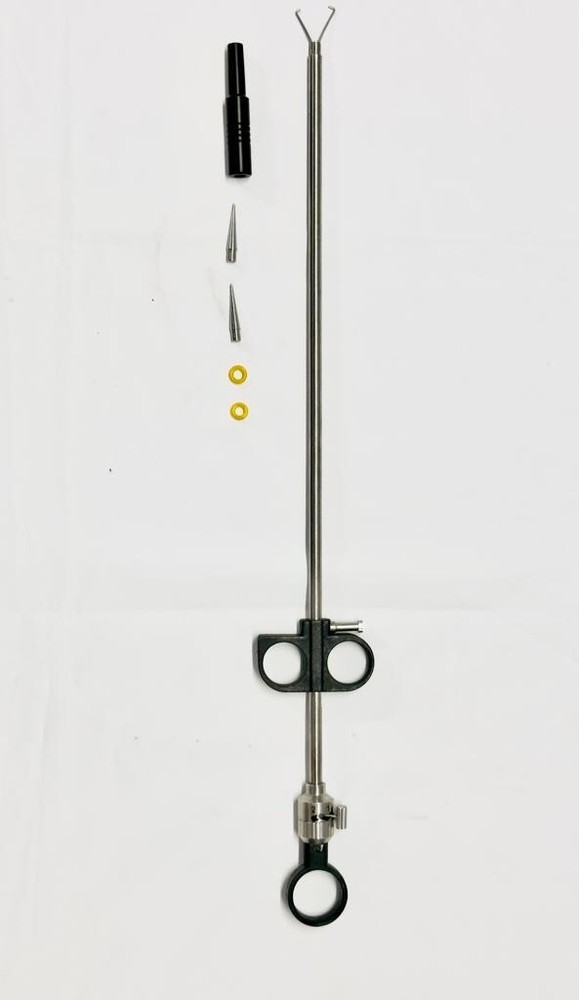 Laparoscopic Ring Applicator Double Puncture Forceps Instrument Kit Laparoscopy