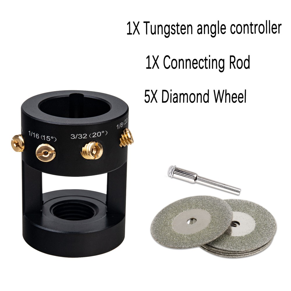 Tungsten Grinder Sharpener Multi-Angle & Offsets Head Tool Welding✨💖