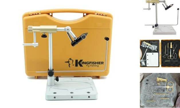 Clarkfork Fly Tying Vise Kit with Tools