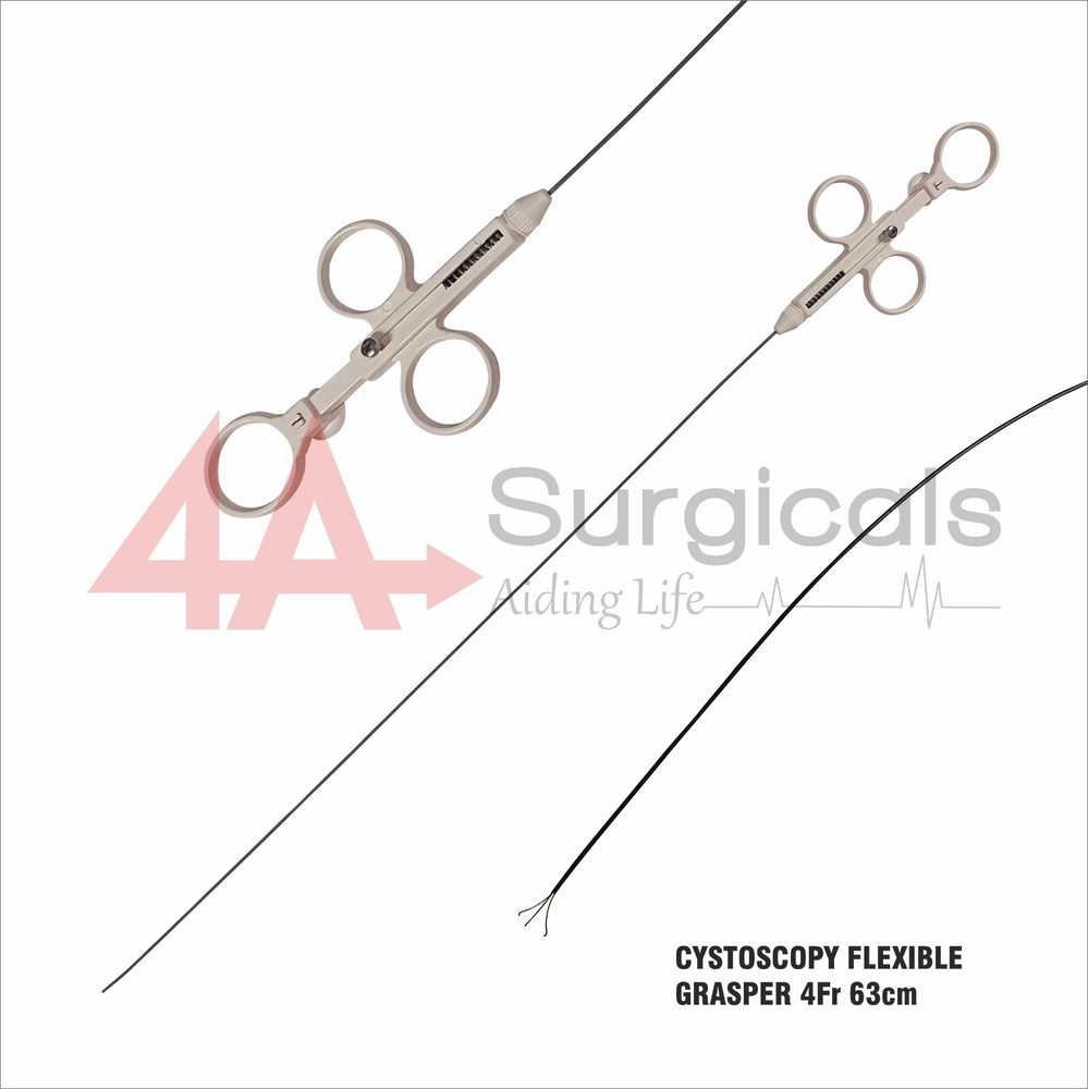 4A CYSTOSCOPY-FLEXIBLE-GRASPER 4Fr 63cm