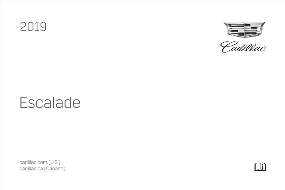 2019 Cadillac Escalade Owners Manual User Guide