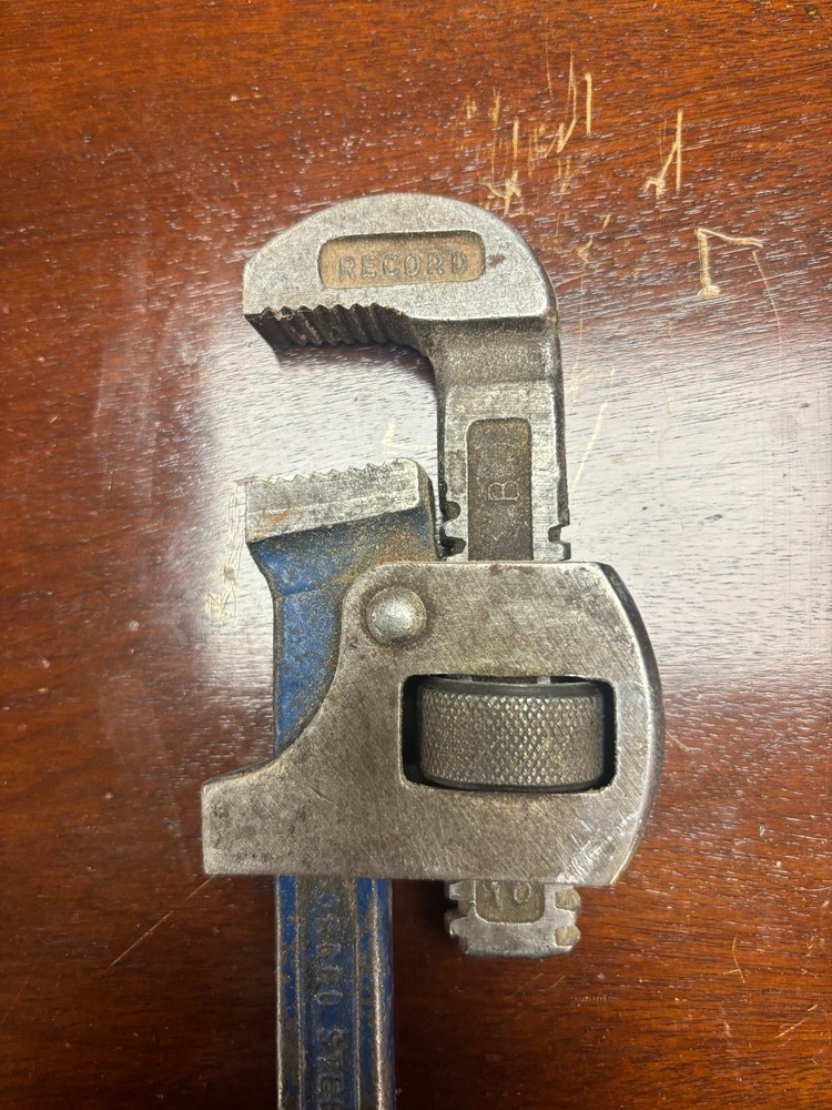 Vintage Record Stillson Pipe Wrench Spanner