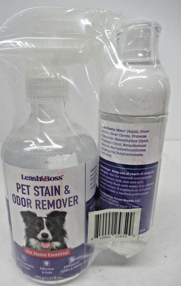 Leashboss Pet Stain & Odor Eliminator 500ml + 180ml