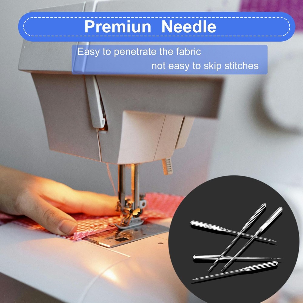 100PCS Sewing Machine Needles, Universal Needle for 100pc Set