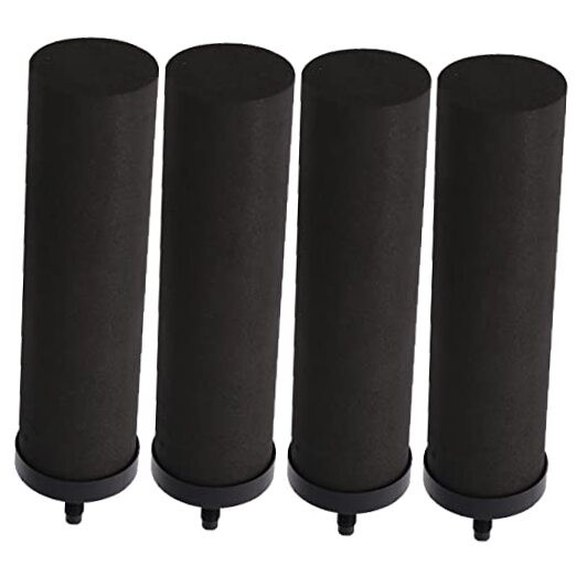 4PCS Black Filters for Purification Unit Filter Replacement Household Bucket