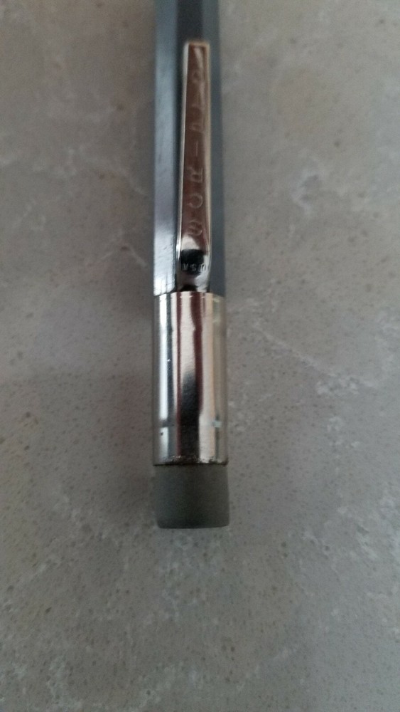 Scripto Thinline Mechanical Pencil (Grey) New old stock, with lead.