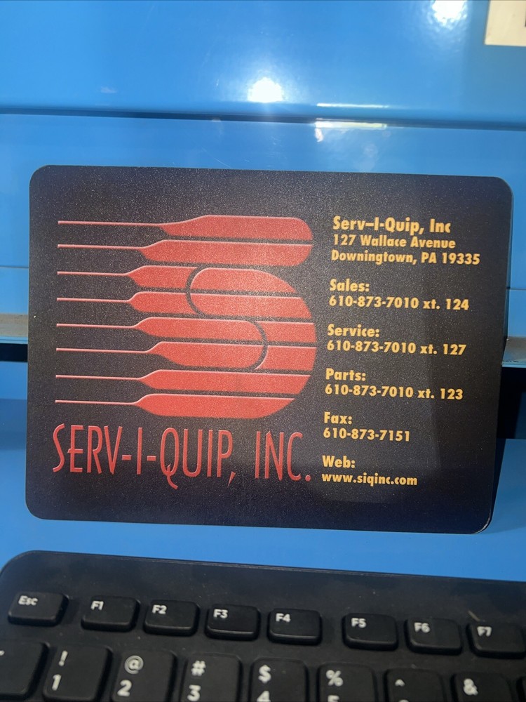 Serve-I-Quip DataFill Refrigerant Charging System