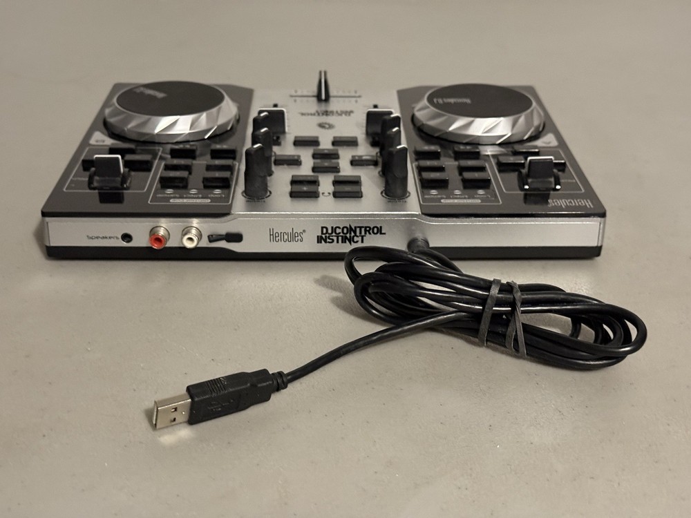 Hercules DJControl Instinct Portable USB DJ Controller PC/Mac DJ
