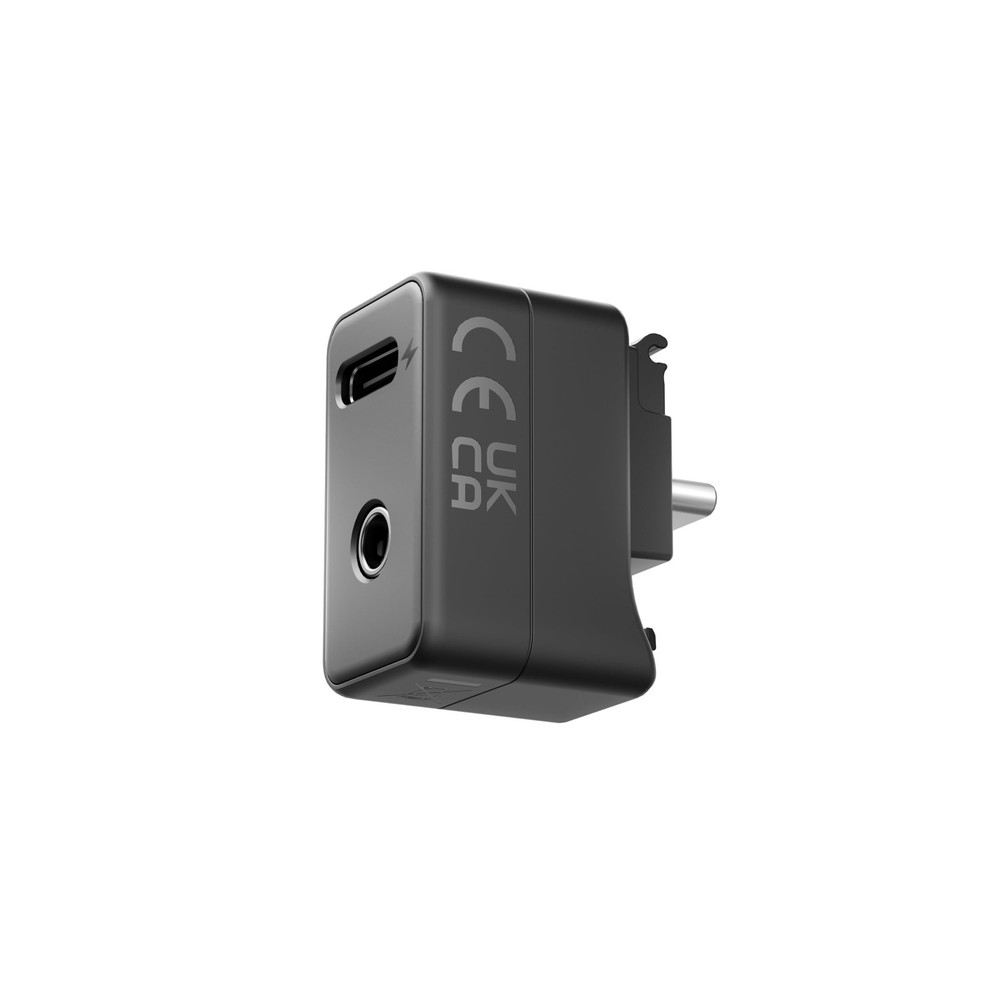 Insta360 X5 Mic Adapter 25.75, Black