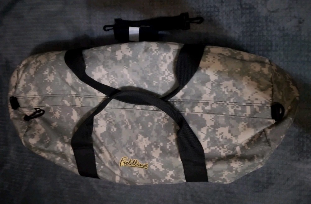 Fieldline Duffle Bag, ACU Pattern, With Adjustable Shoulder Strap