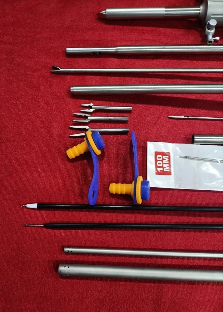 21pc - Laparoscopic Surgery Set SS High Quality Reusable Instruments