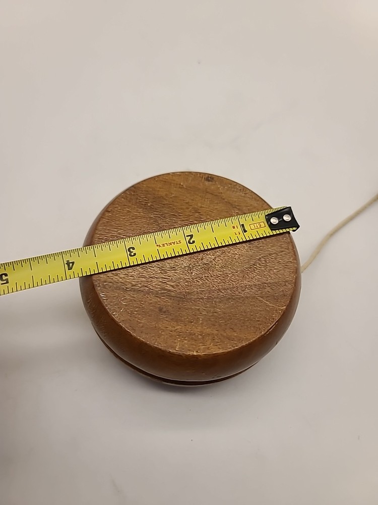 Solid walnut Oversized YoYo Vintage Hudson Valley