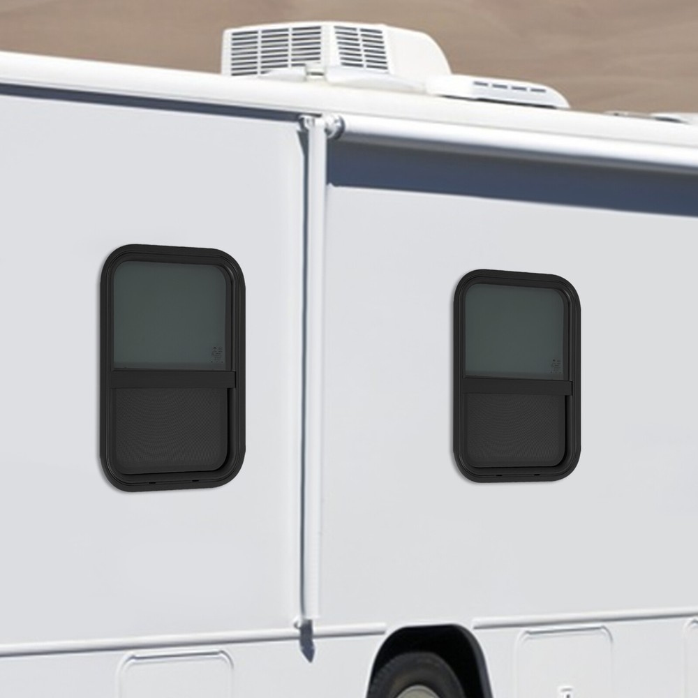 22" Height x 15" Width RV Window, 2 PCS RV Windows, RV Vertical Slide Window