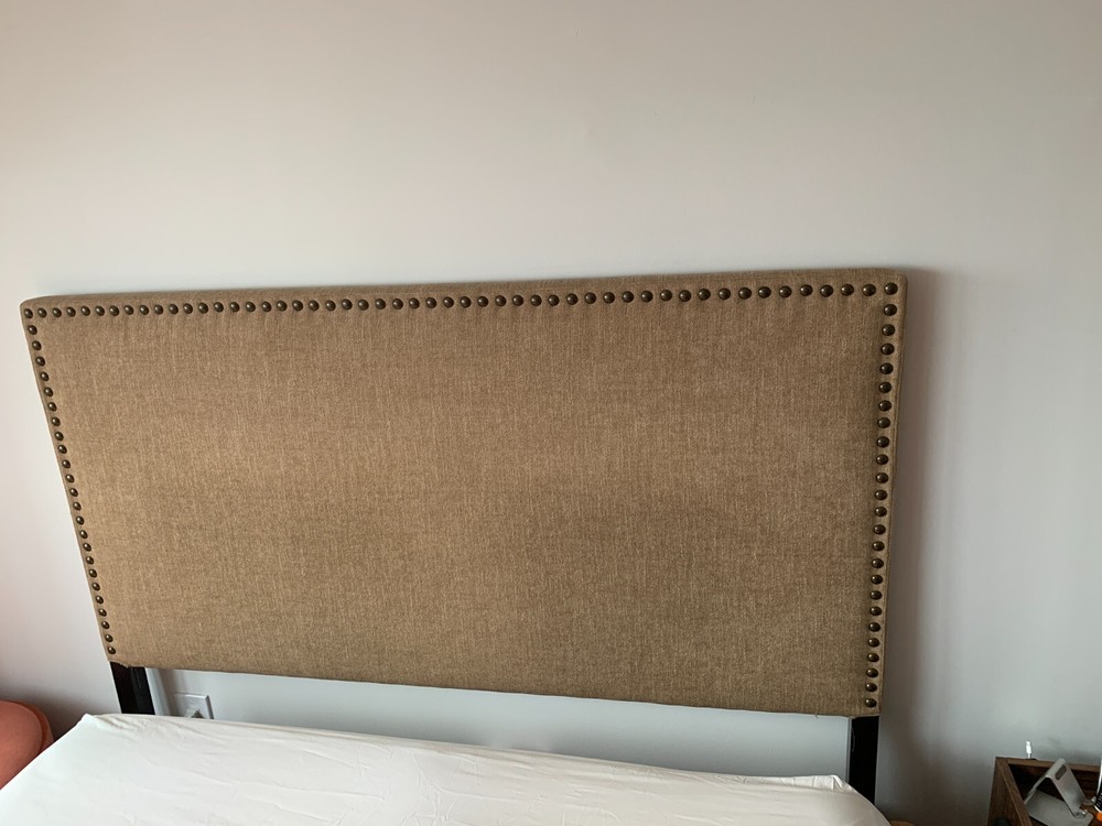 Headboard - Beige - Canvas material