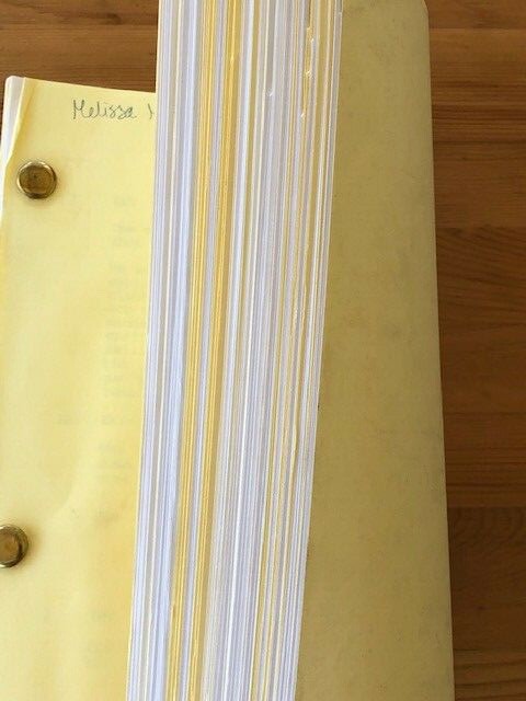 BEING JOHN MALKOVICH Original Script - Numbered. #45 of 60.