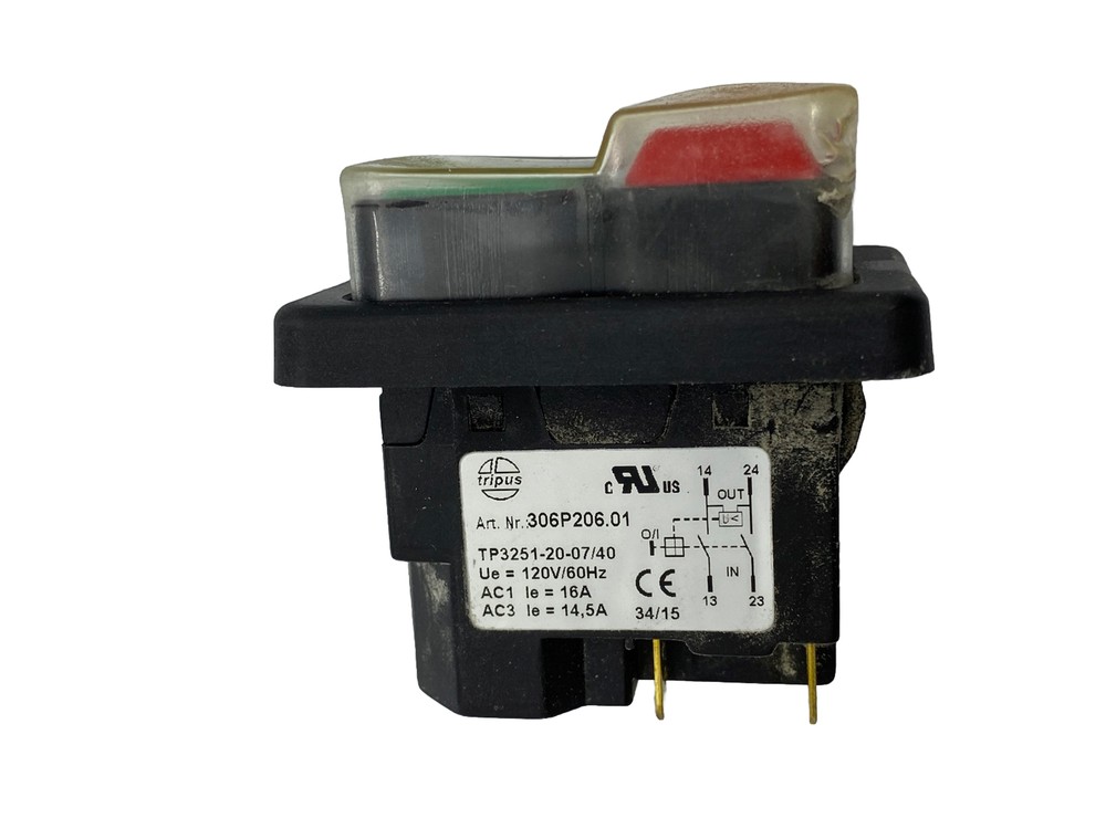 Bizerba Power Switch 000000038029883000 for B100 Bread Slicer OEM