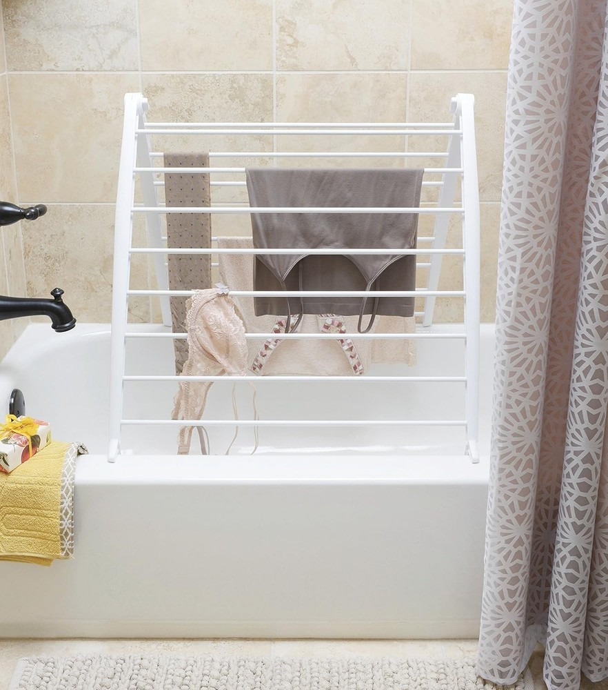 Spacemaker Folding Drying Rack, Freestanding Indoor Clothes Dryer, Space Savi...