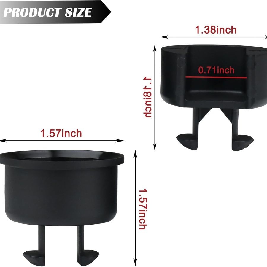 Tailgate Hinge Pivot Bushing Insert Kit (1 Pair) | Compatible with 2002-2009 150