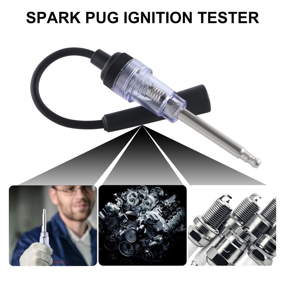 SINGARO Inline Spark Plug Tester, Plug-in Engine Ignition Car 1, 1
