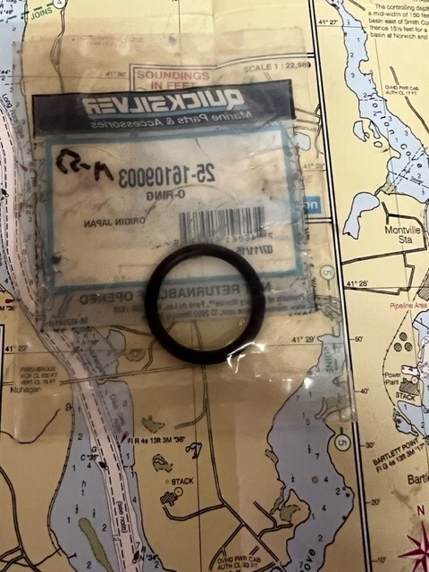 Quicksilver #25-16109003 O-Ring