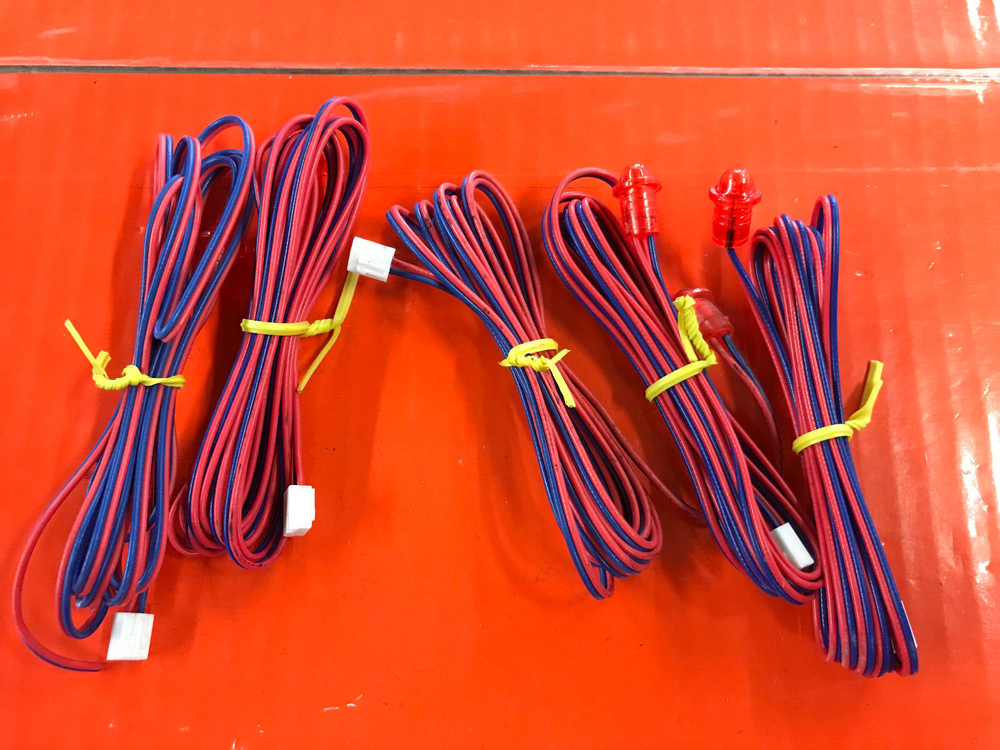 5Pcs Directed Bright RED LED Light Alarm Viper Clifford Python Avital