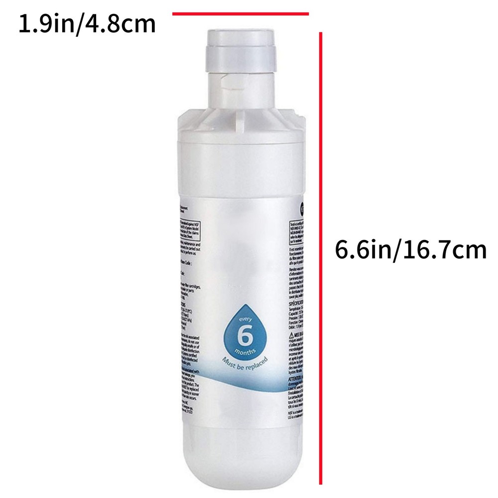 Refrigerator Water Filter ADQ747935 For LG LT1000P LT1000PC LT1000PCS Models